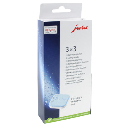 JURA - Descaler 61848 - Tablet Multi pack - 9 Pieces of 17 g image