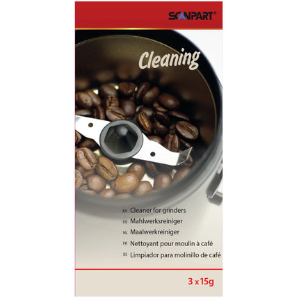 SCANPART - Grinding Cleaner  - Bonen - Applicable to Fully automatic coffee machines| koffiemolen image