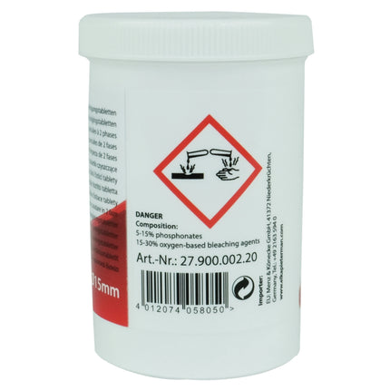 SCANPART - 2 fase Reiniger  - Tablet - Applicable to Fully automatic coffee machines| Espresso machines| Filter coffee machines Multi pack - 40 Pieces of 3,5 g image