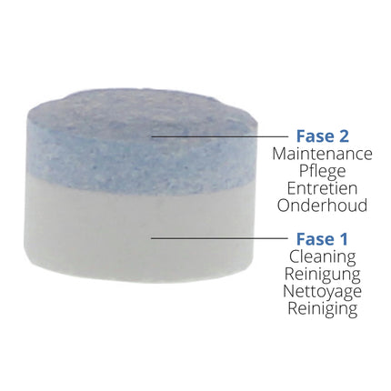 SCANPART - 2 fase Reiniger  - Tablet - Applicable to Fully automatic coffee machines| Espresso machines| Filter coffee machines Multi pack - 14 Pieces of 3,5 g image