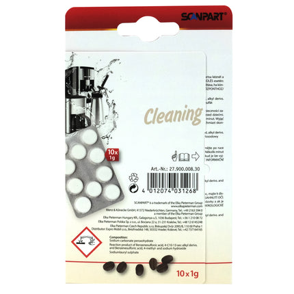 SCANPART - Coffee Cleaner  - Tablet - Applicable to Coffee machines image