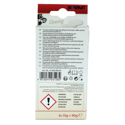 SCANPART - Descaler  - Tablet - Applicable to Coffee machines image