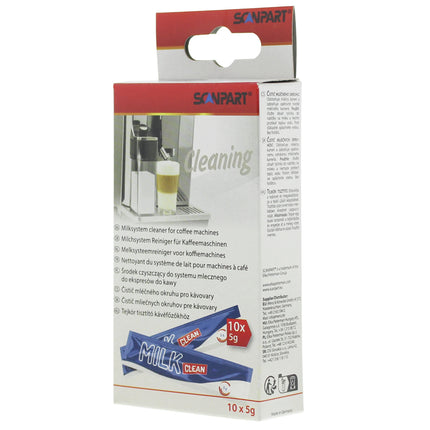 SCANPART - Bottle Cleaner  - Powder - Applicable to Milk systems Multi pack - 10 Pieces of 5 g image