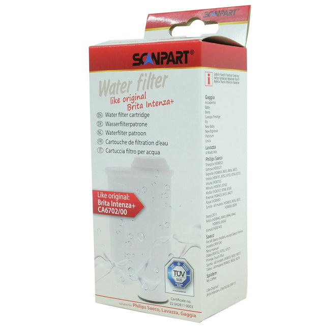Scanpart Plug-in water filter compatible with Brita Intenza+ applicable in coffee machines from Philips|Saeco image