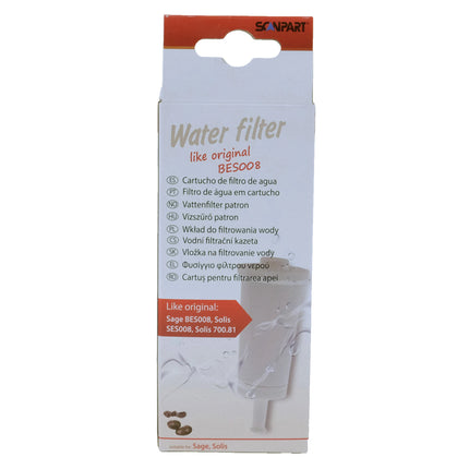 Scanpart Plug-in water filter compatible with Sage BES008 applicable in coffee machines from Sage|Solis|ClaroSwiss image