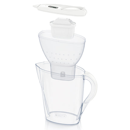 BRITA - Marella Cool - Water filter jug - White - 2.4 L - Water filter included image
