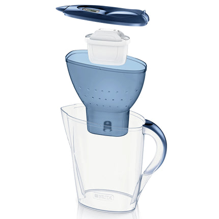 BRITA - Marella Cool - Water filter jug - Blue - 2.4 L - Water filter included image