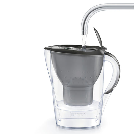 BRITA - Marella Cool - Water filter jug - Grey - 2.4 L - Water filter included image