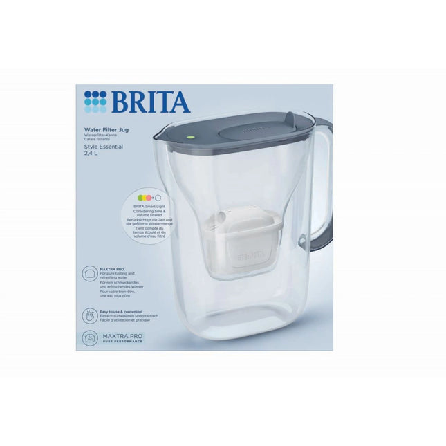 BRITA - Style Essential - Water filter jug - Blue - 2.4 L - Waterfilter included image