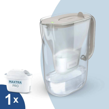 BRITA - Style Essential - Water filter jug - Beige - 2.4 L - Waterfilter included image