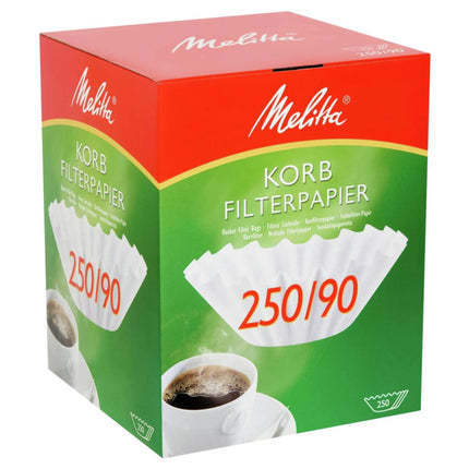 MELITTA - Coffee Filter Basket - 250/90 mm - 250 Pieces image