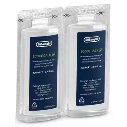 DELONGHI - Descaler DLSC200 - Liquid 100 ml Duo pack - 2 Pieces of 100 ml image