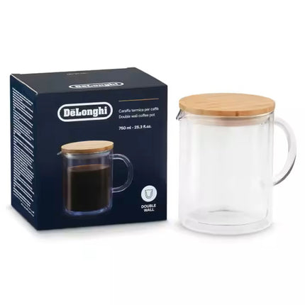DELONGHI - thermo jug with lid 750ml Coffee Pot function - DLSC078 image
