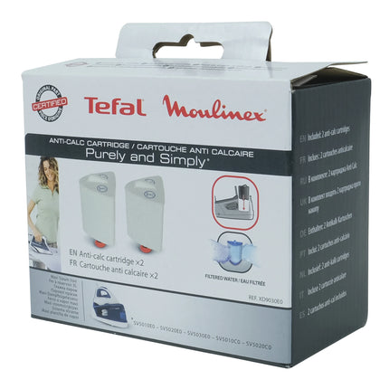 TEFAL - Iron Water Filter - XD9030E0 - 2 Anti-scale Cartridges image