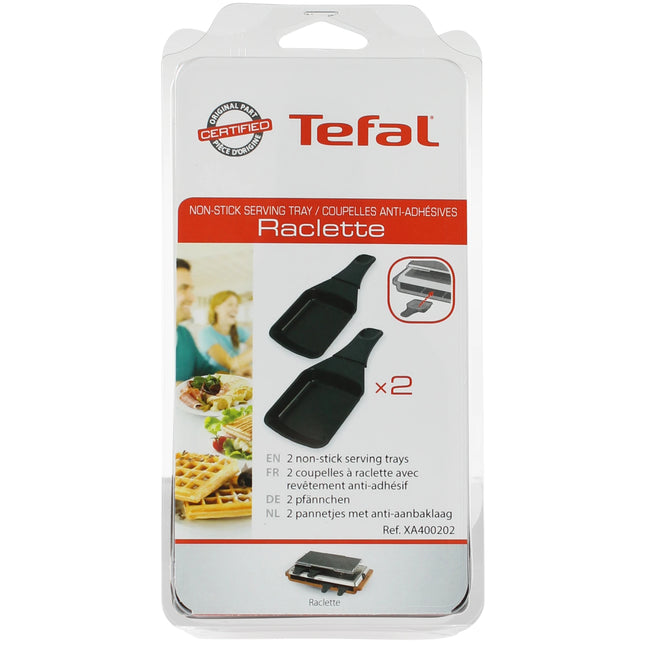 TEFAL - Gourmet Pan - XA400202 - Black - Square - 2 Pieces image