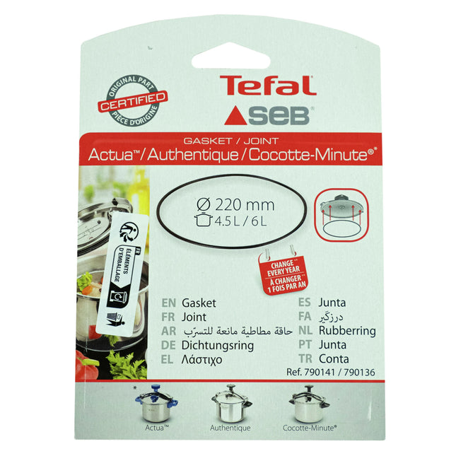 TEFAL - pressure tube seal 4.5-6l - 790141 image
