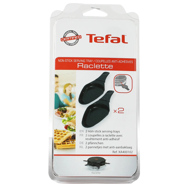 TEFAL - Gourmet Pan - XA400102 - Black - Oval - 2 Pieces image