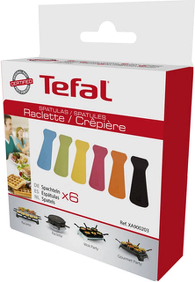 TEFAL - Raclette Spatulas / Gourmet Spatulas - XA900203 - Multicolor - 6 Pieces image