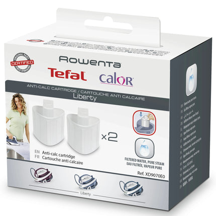 TEFAL - Iron Water Filters - XD9070E0 - 2 Anti-scale Cartridges image