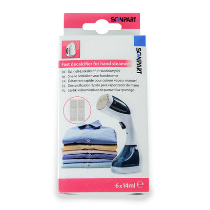 SCANPART - Descaler for Clothes Steamers - 6 x 14 ml image