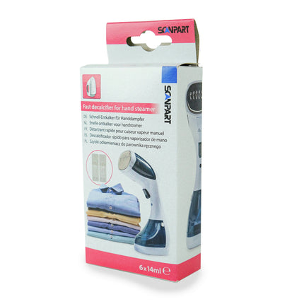 SCANPART - Descaler for Clothes Steamers - 6 x 14 ml image