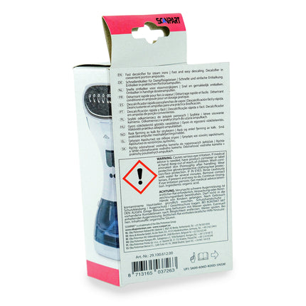 SCANPART - Descaler for Clothes Steamers - 6 x 14 ml image