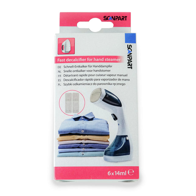 SCANPART - Descaler for Clothes Steamers - 6 x 14 ml image