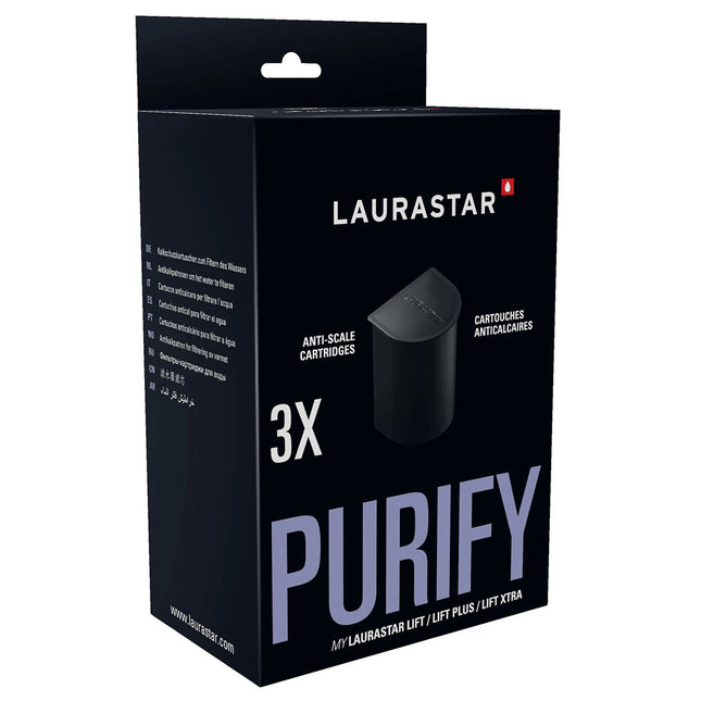 LAURASTAR - Purify - Iron Water Filters - 3 Anti-limescale Cartridges image