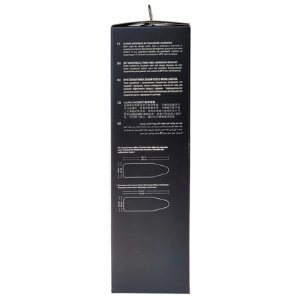LAURASTAR - Ironing Board Cover - UniversalCover - Beautify - Gray - 131 cm x 55 cm image
