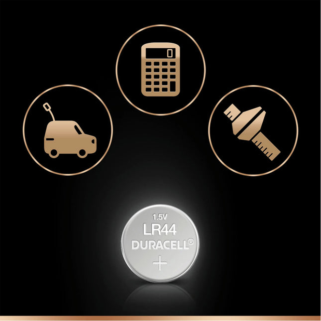 DURACELL Alkaline LR44 | A76 - Duo Pack - Button cell image