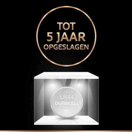 DURACELL Alkaline LR44 | A76 - Duo Pack - Button cell image