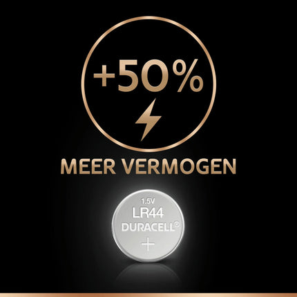 DURACELL Alkaline LR44 | A76 - Duo Pack - Button cell image