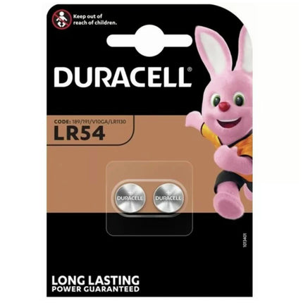 DURACELL Alkaline LR54 | 189 - Duo Pack - Button cell image
