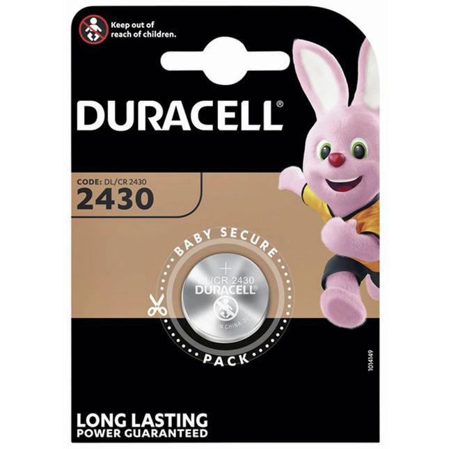 DURACELL - button cell lithium 2430 DL2430 CR2430 - 2430 image