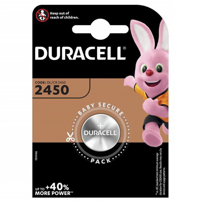 DURACELL Lithium CR2450 | 2450 - Button cell image