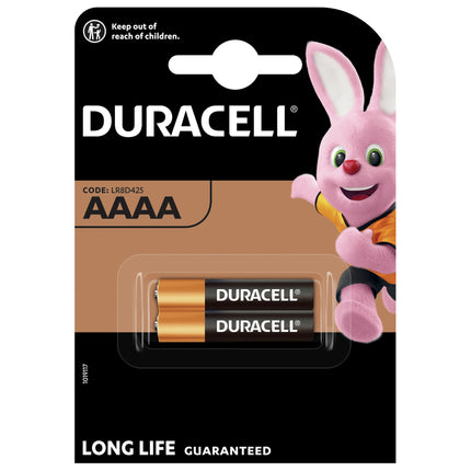 DURACELL Alkaline Ultra AAAA  | MN2500 - Duo Pack image