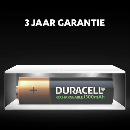 DURACELL NiMH AA | HR6 - Multipack - 4 Pieces - Rechargeable image