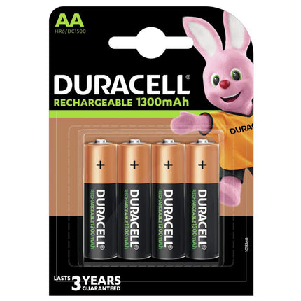 DURACELL NiMH AA | HR6 - Multipack - 4 Pieces - Rechargeable image