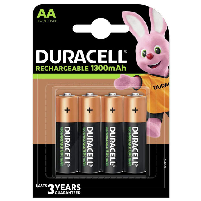 DURACELL NiMH AA | HR6 - Multipack - 4 Pieces - Rechargeable image