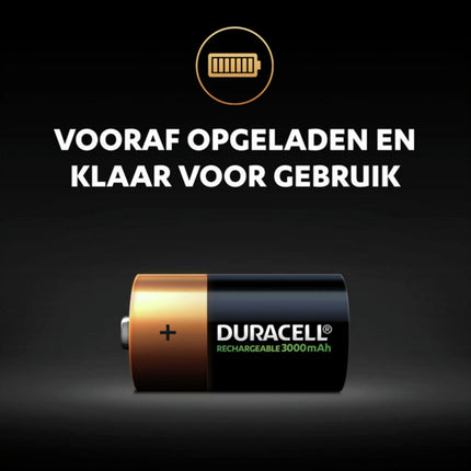 DURACELL NiMH C | HR14  - Duo Pack - Rechargeable image