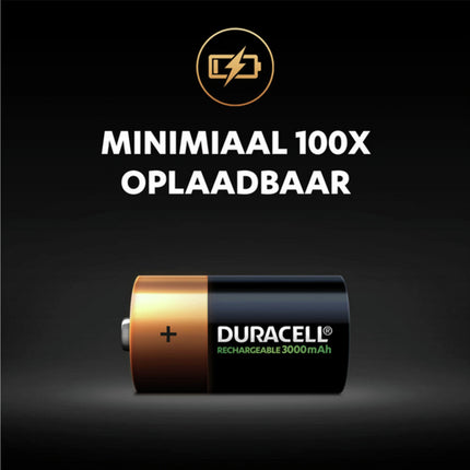 DURACELL NiMH C | HR14  - Duo Pack - Rechargeable image
