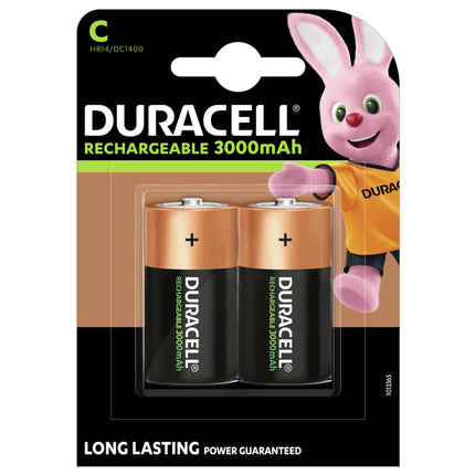 DURACELL NiMH C | HR14  - Duo Pack - Rechargeable image