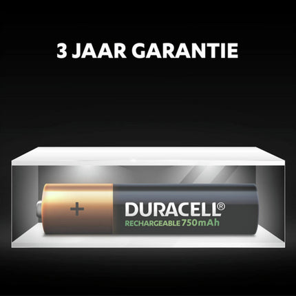 DURACELL NiMH AAA | HR03 - Multipack - 4 Pieces - Rechargeable image