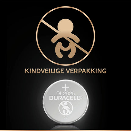 DURACELL Lithium CR2025 - Duo Pack - Button cell image