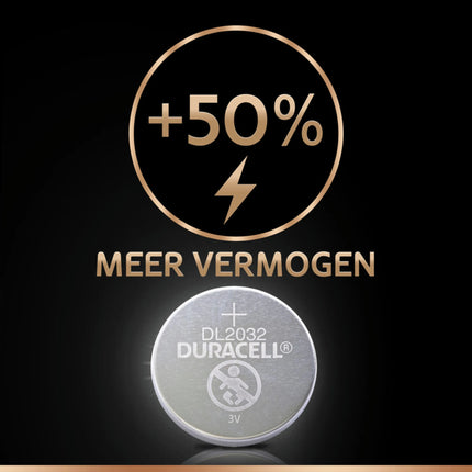 DURACELL Lithium CR2032 - Duo Pack - Button cell image
