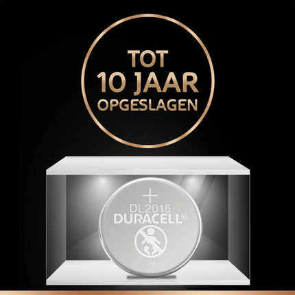 DURACELL Lithium CR2016 - Duo Pack - Button cell image