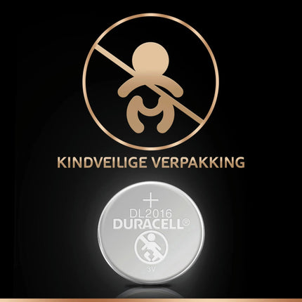 DURACELL Lithium CR2016 - Duo Pack - Button cell image
