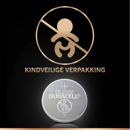DURACELL Lithium CR2032 - Multipack - 4 Pieces - Button cell image