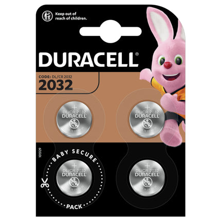 DURACELL Lithium CR2032 - Multipack - 4 Pieces - Button cell image