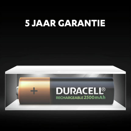 DURACELL NiMH AA | HR6 - Multipack - 4 Pieces - Rechargeable image